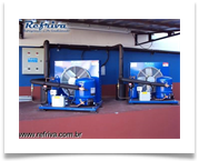Unidade hermeitica 5 Hp Câmara resfriados - Frigorifico Ariranha 